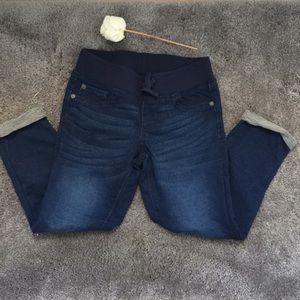 ELASTIC WAIST KIDS ARIZONA JEANS BLUE STRETCHY